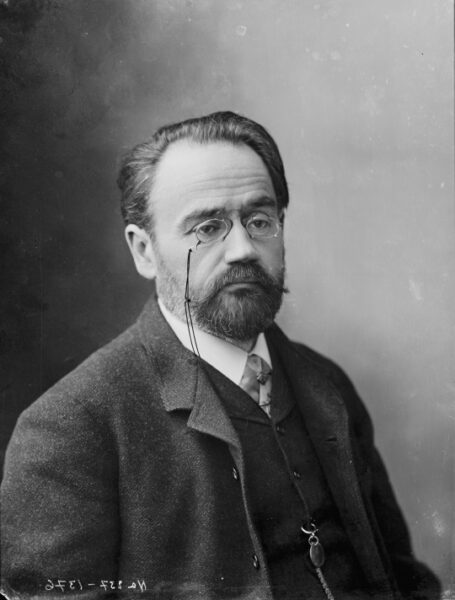 Émile Zola photographié par Paul Nadar, 1885