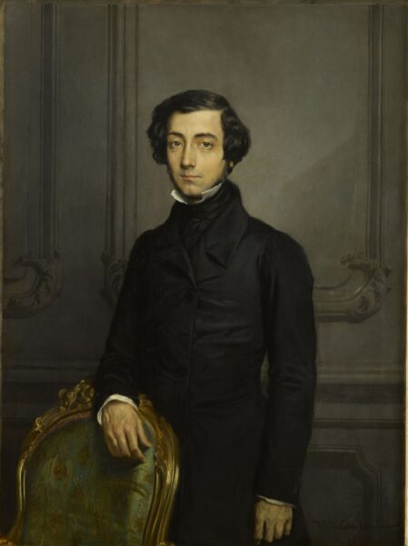 Portrait d'Alexis de Tocqueville par Théodore Chassériau