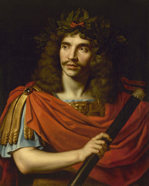 Portrait de Molière par Nicolas Mignard
