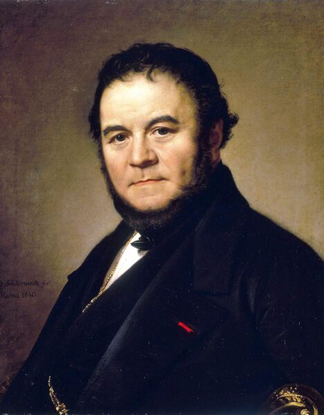 Portrait de Stendhal par Olof Johan Södermark