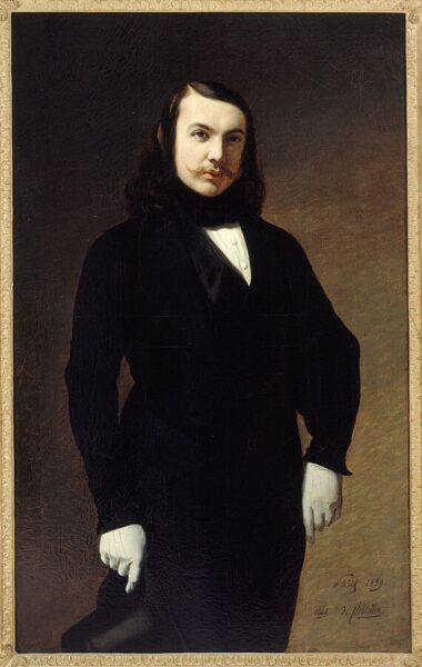 Portrait de Théophile Gautier par Auguste de Châtillon, 1839, coll. Musée Carnavalet