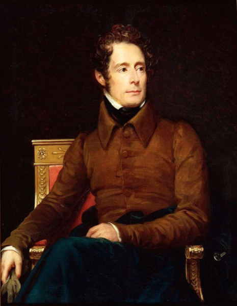Alphonse de Lamartine, par François Gérard (1831)