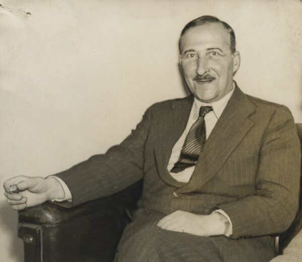 Photographie de Stefan Zweig, Archives nationales brésiliennes