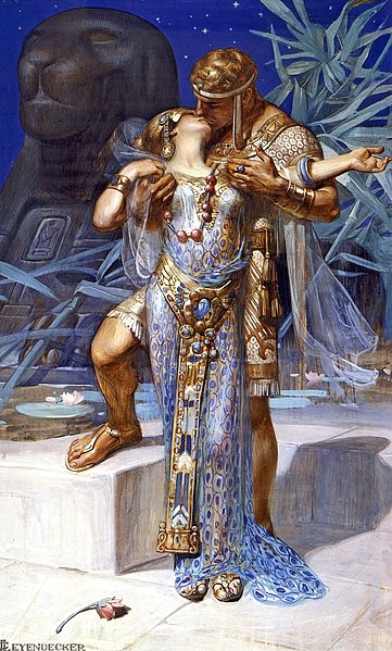 Antoine et Cléopâtre, par JC Leyendecker