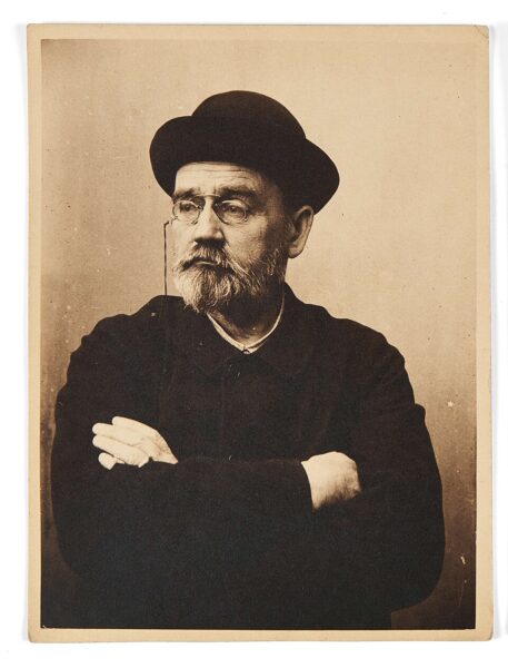 Autoportrait d’Émile Zola