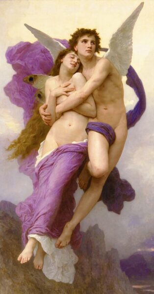Le Ravissement de Psyché, W.-A. Bouguereau, 1895