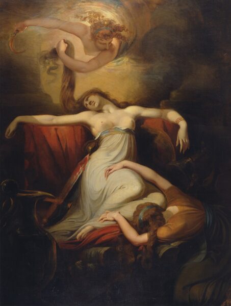 La mort de Didon par Henry Fuseli, 1781