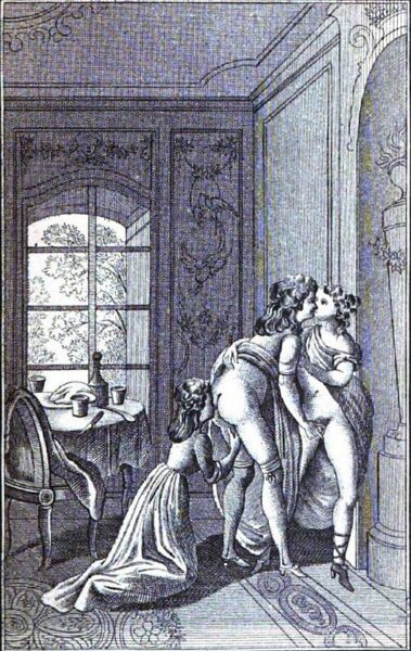 Une illustration de Justine ou les malheurs de la vertu
