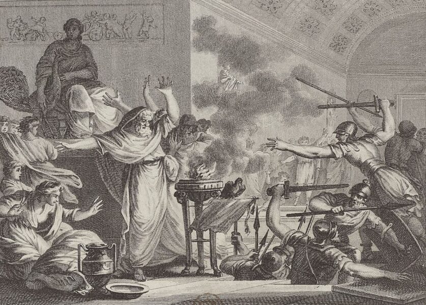 La prise de Véiès, par Silvestre David Mirys