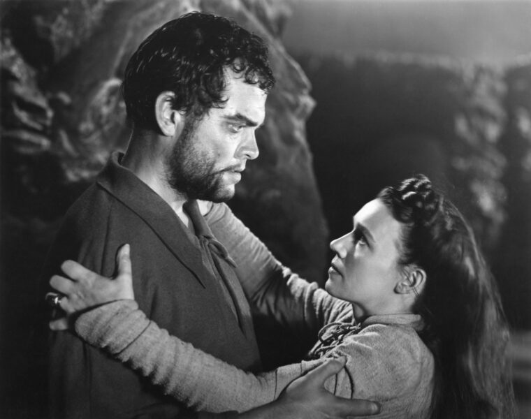 Orson Welles et Jeanette Nolan (Macbeth, 1948)