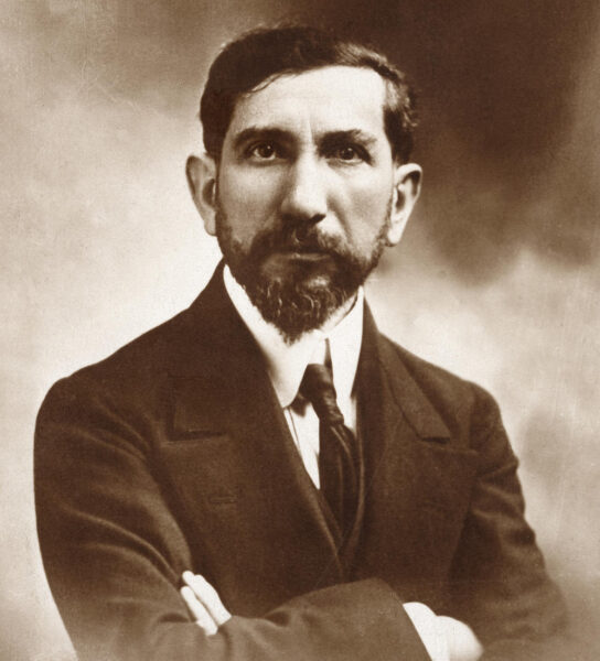 Charles Maurras photographié par Pierre Petit
