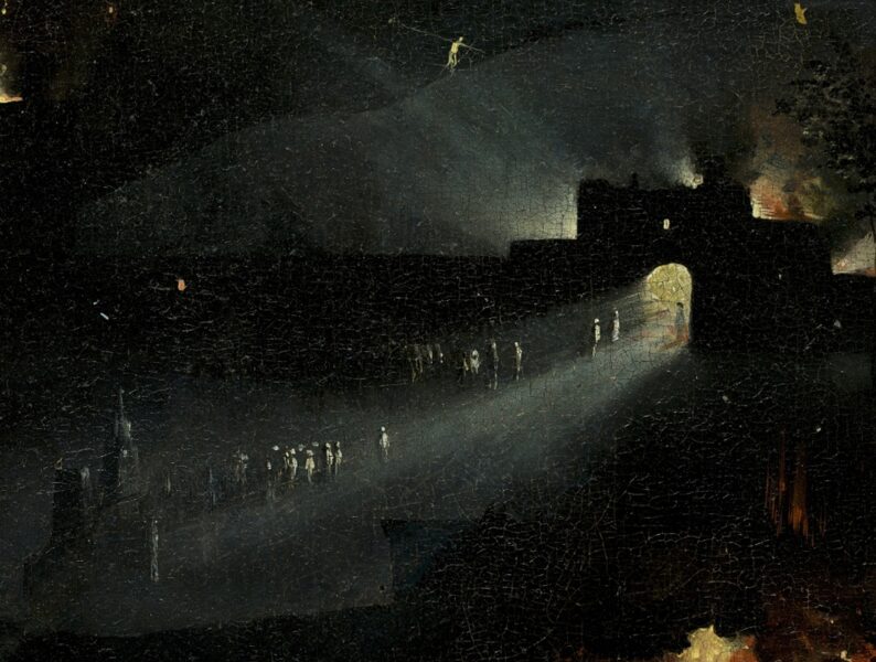 Jérôme Bosch, Le Jardin des Délices, détail