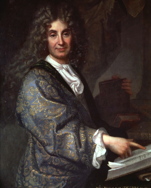 Boileau, par Santerre, 1678