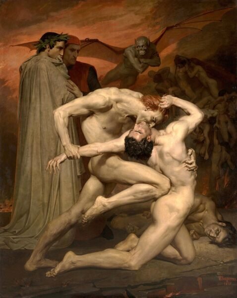 Bouguereau, Dante et Virgile